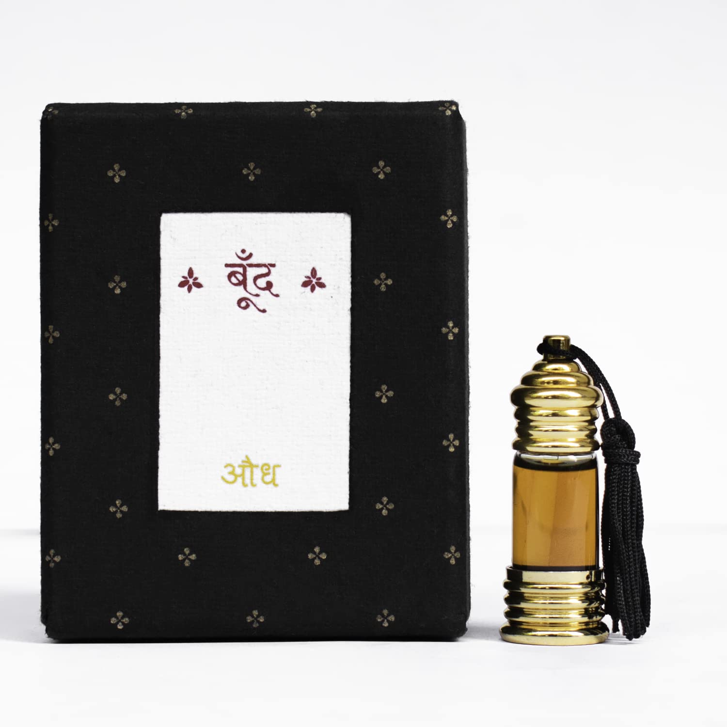 Boond Fragrances Oudh Agarwood Attar | Rich And Warm Fragrance of Agarwood | GI Tagged | Oudh Unisex Perfume-6ml