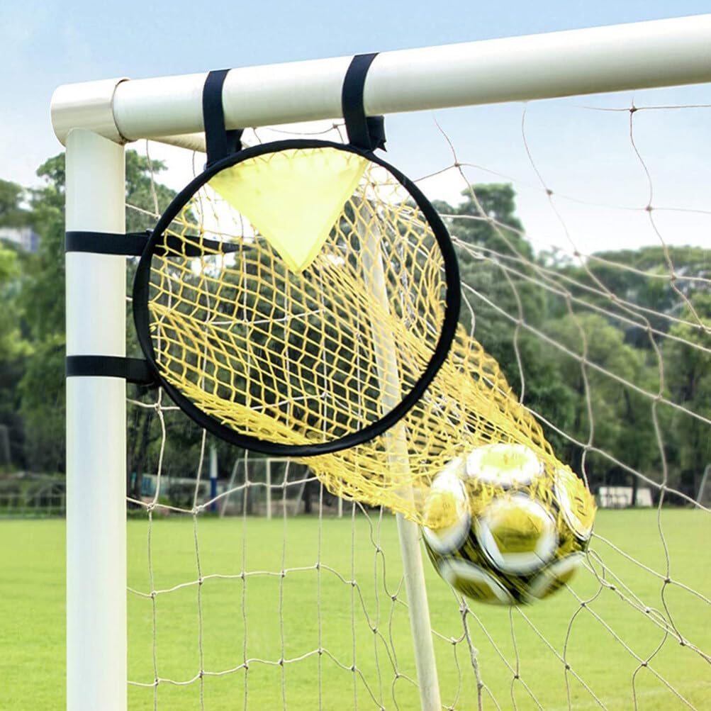 BESPORTBLE Soccer Nets for Backyard Indoor Football Simulator Practice Football Net Reusable for Home Outdoor Games
