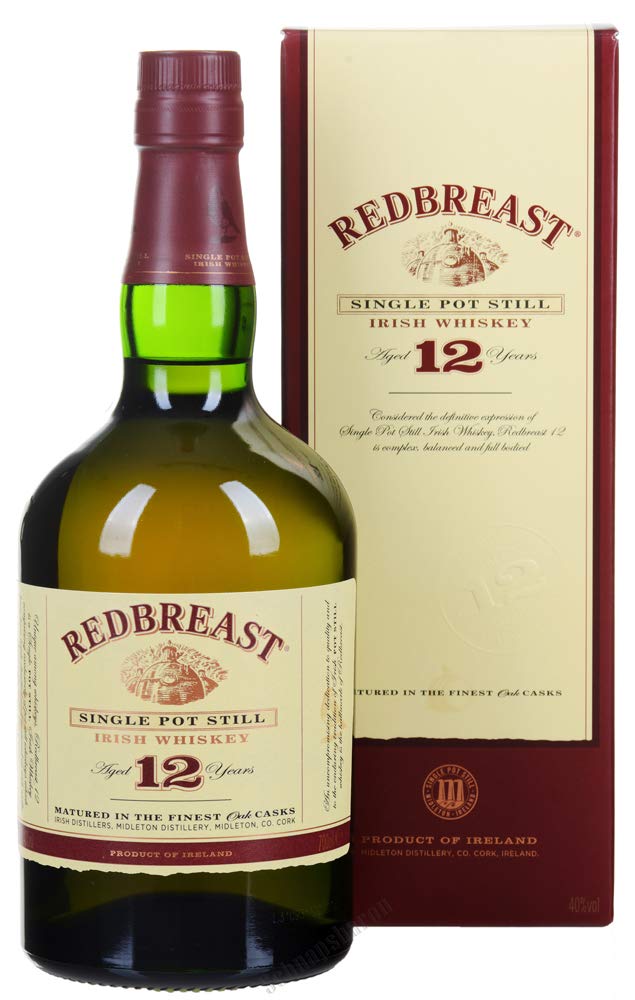 Redbreast 12 Jahre Alter Irish Whiskey 70 Cl