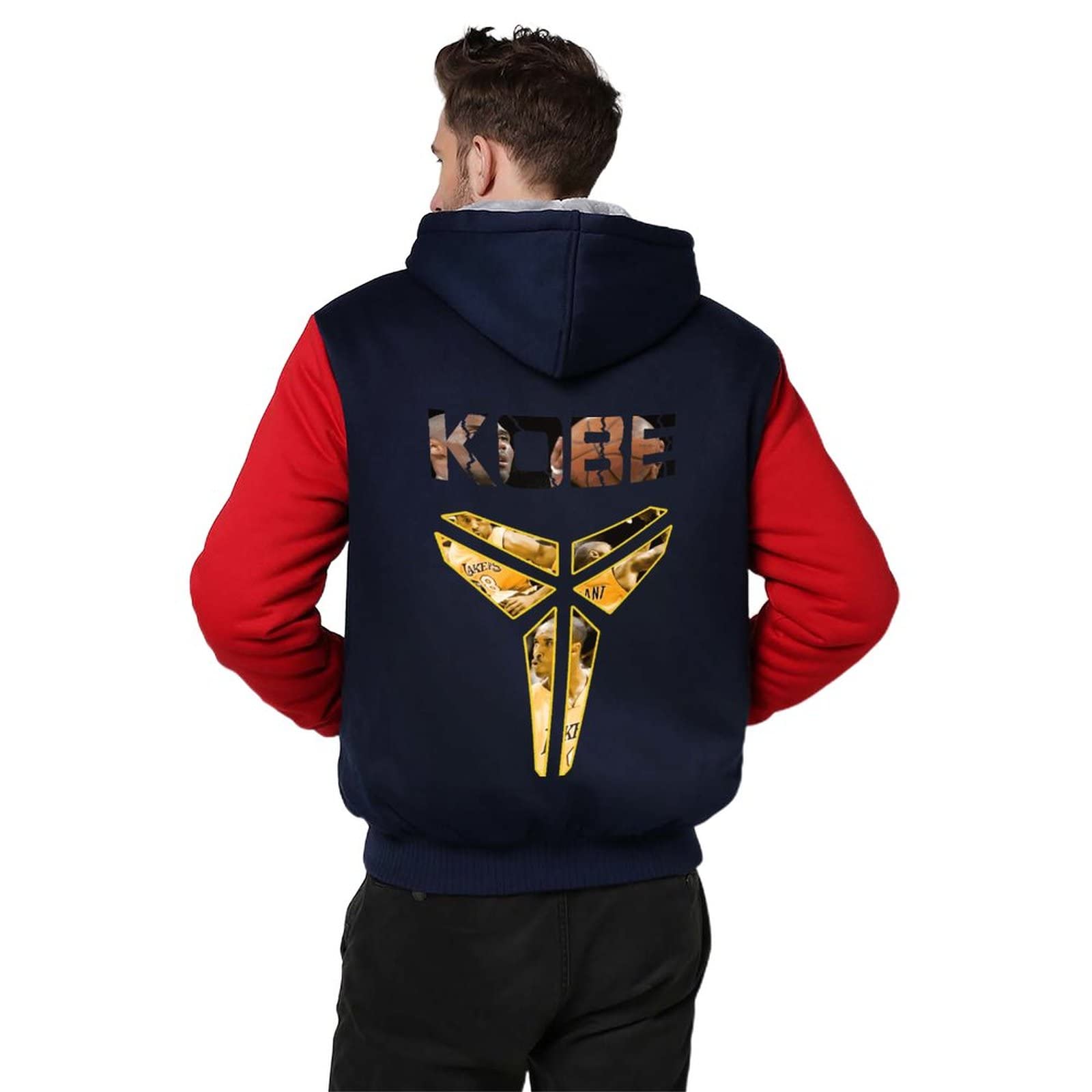 Amazon.co.jp: パーカー メンズ コービー ブライアント KOBE ジップ