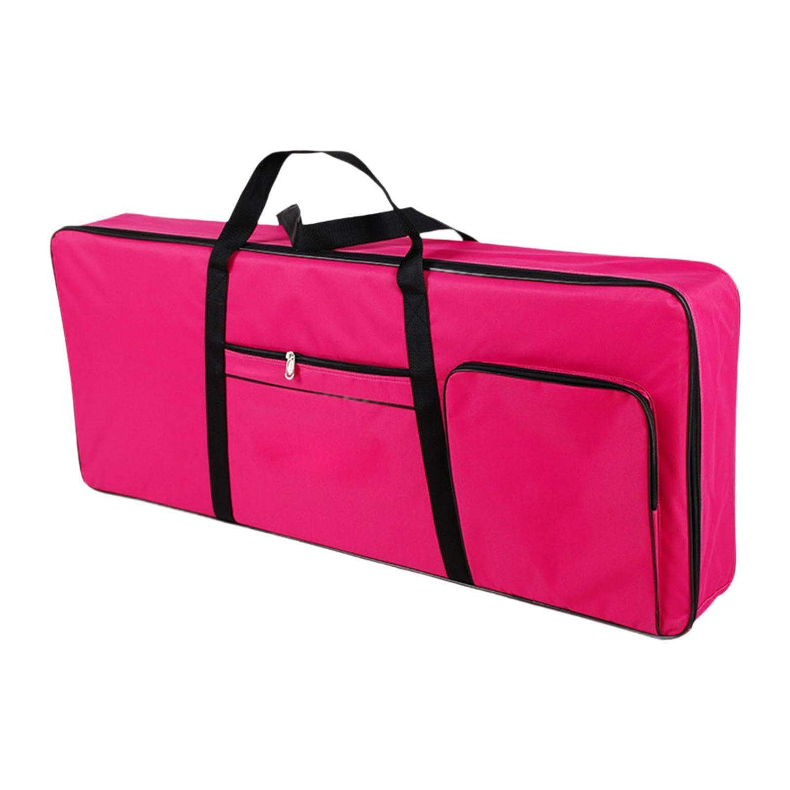 Garende Universal 61 Key Keyboard Bag for Travel, rose red