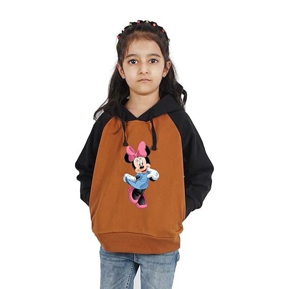 LIMIT Fashion Store - Minnie Mouse Cartoon Printed Kids Winter Wear Sweatshirts and Hoodies (Boys/Girls)