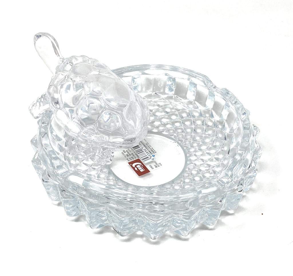 Paperback Crafts Crystal Turtle Small 3 inches, Turtle Tortoise Plate for Good Luck(Tortoise for Peace and Prosperity | Home Decor and Gifting Vastu)