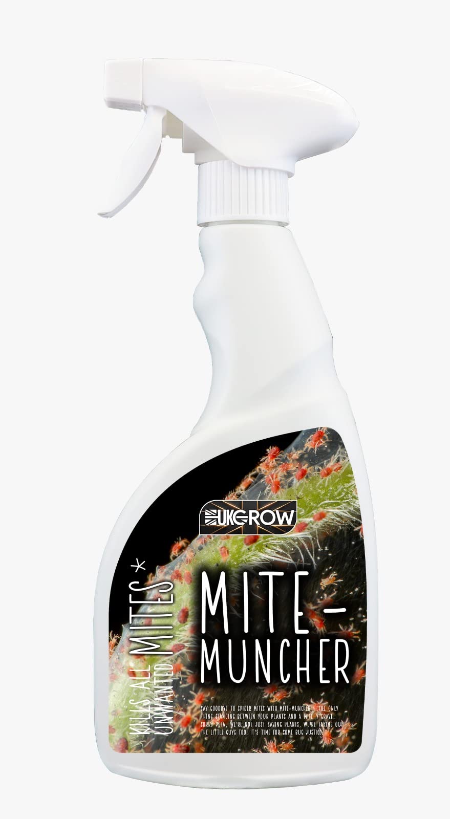 500ML - Mite-Muncher- Powerful Insect Killer Sprays Protect Your Plants from ALL Pests- Perfect For Edible Crops (500ML, Mite-Muncher)