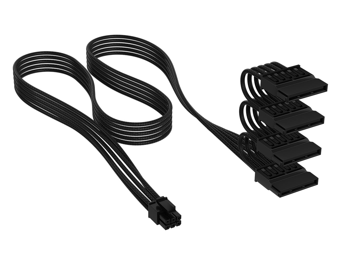 Câble 24 broches ATX gaine individuelle CORSAIR Type 5 Elite PC paracord noir