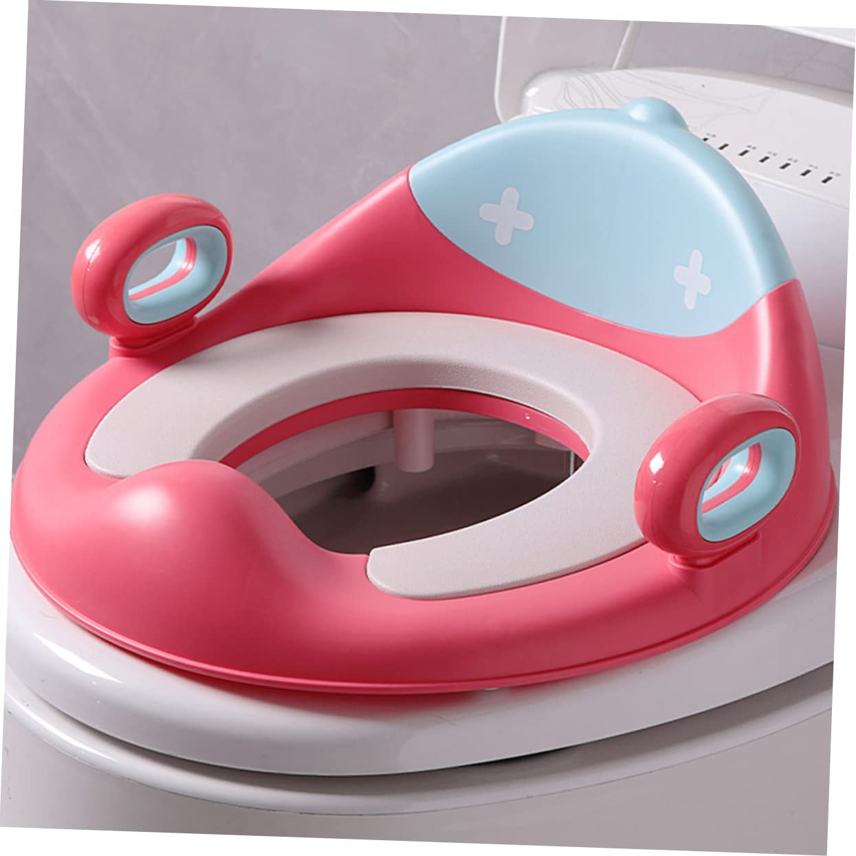 Asiento de Entrenamiento para Ir al Baño Infantil Rosa Pu