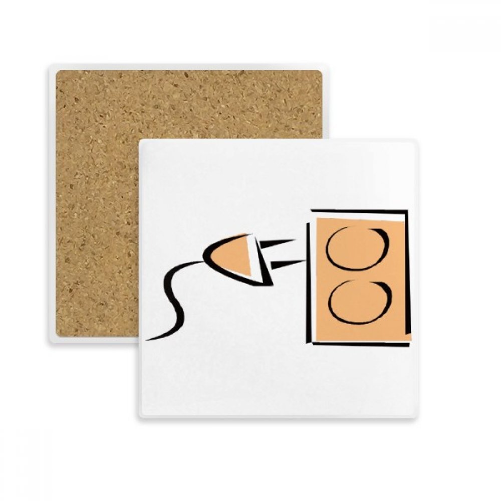 Porte de pierre pour tasse et sous-verre haut de gamme