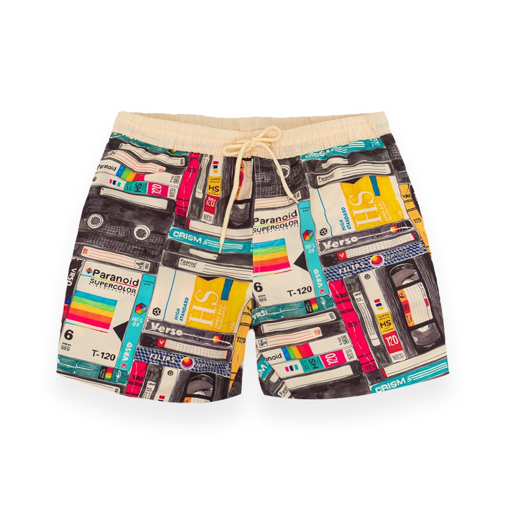 Pampling Bañador para Hombre con Estampados Originales, Ropa de Baño con Bolsillos Laterales y Cintura Elástica para Playa y Piscina
