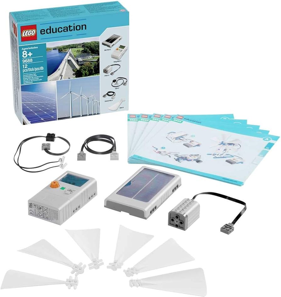 Amazon.com: Lego Education Renewable Energy Add-on Set 9688 : Toys