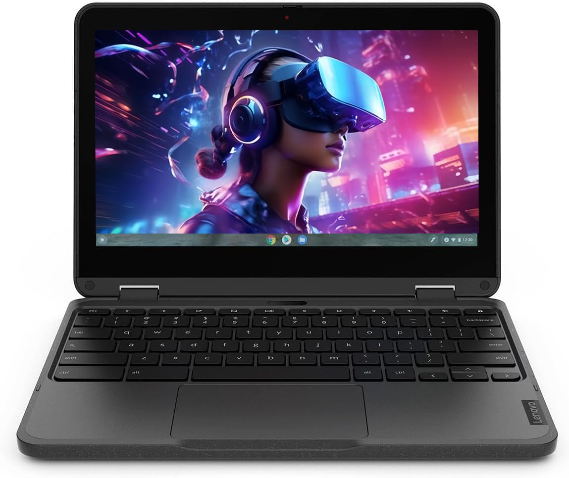 Lenovo 500e Chromebook Gen 3 2-in-1 Laptop Touchscreen, 11.6