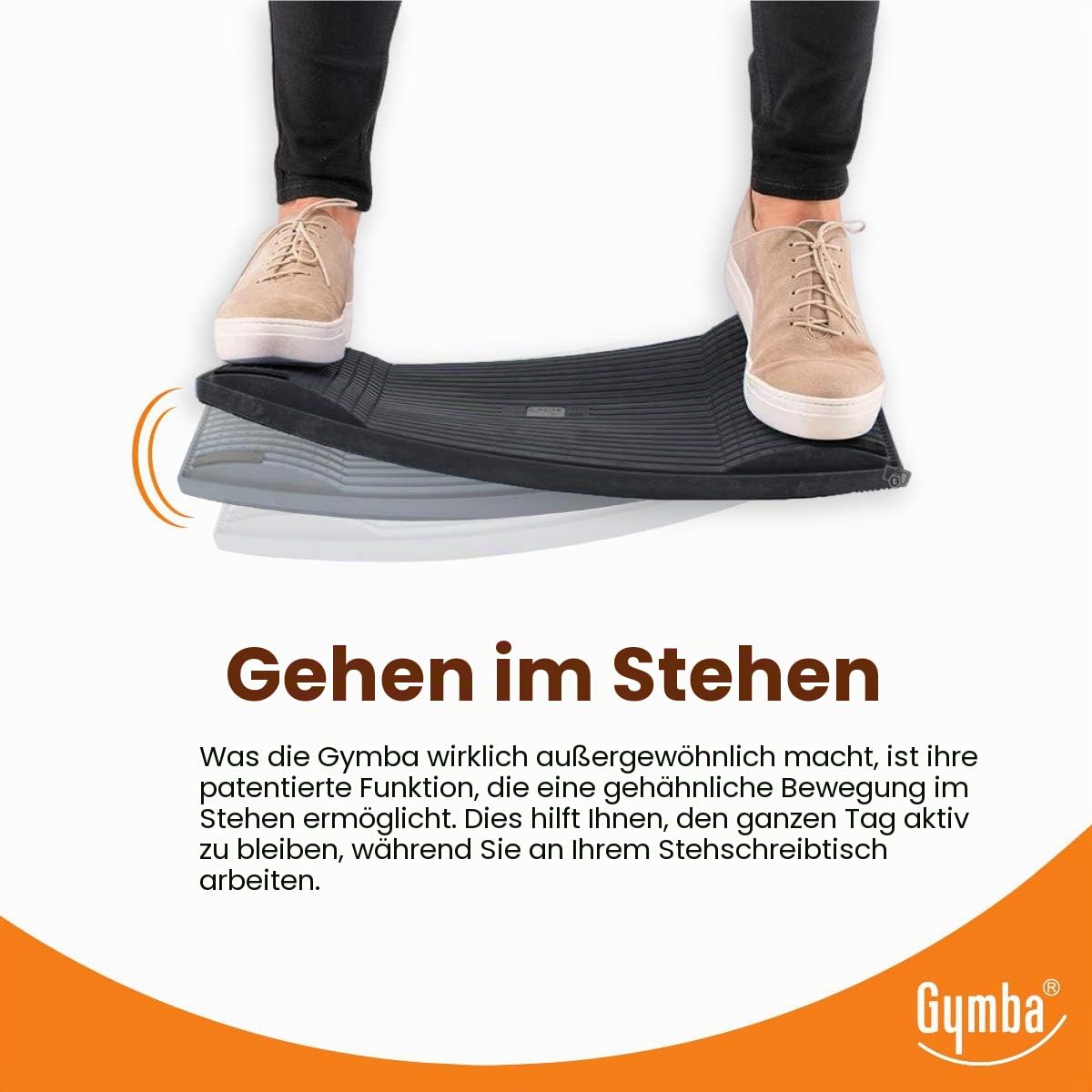 Gymba - Balance Board anthrazit