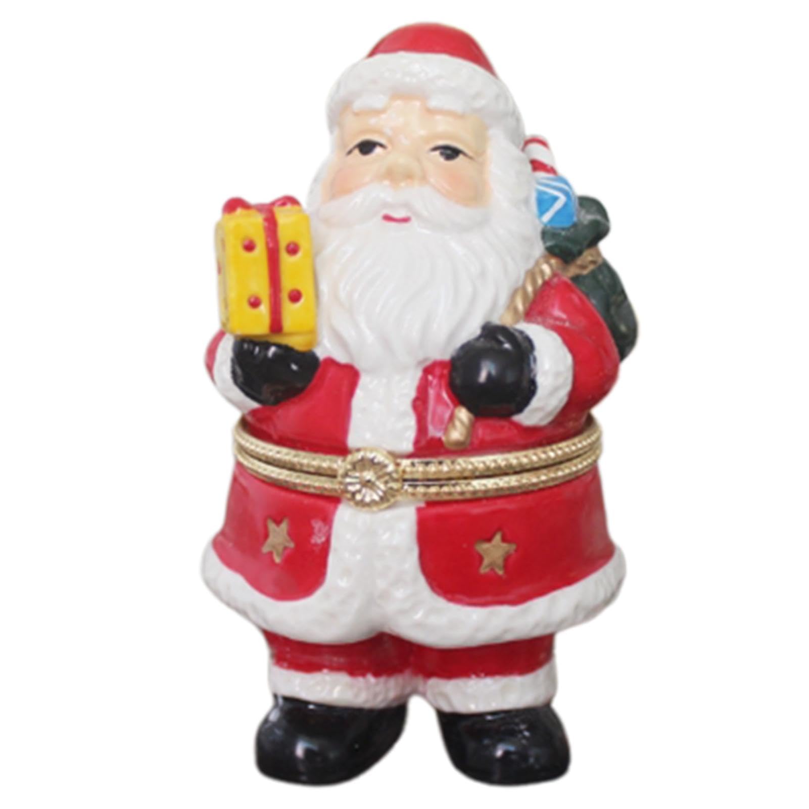 Amazon.co.jp: サンタクロースデコボックス クリスマス像