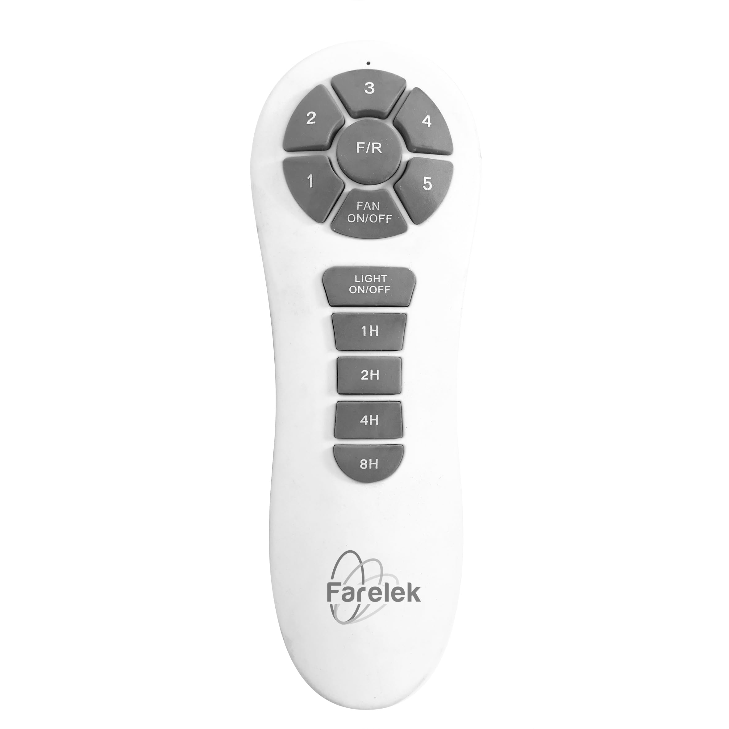 Farelek Wallis Ventilateur de Plafond Puissance 38 W, Diamètre 1320 mm, Type de Construction Bois Noir, Télecommande, Selecteur de Vitesse,