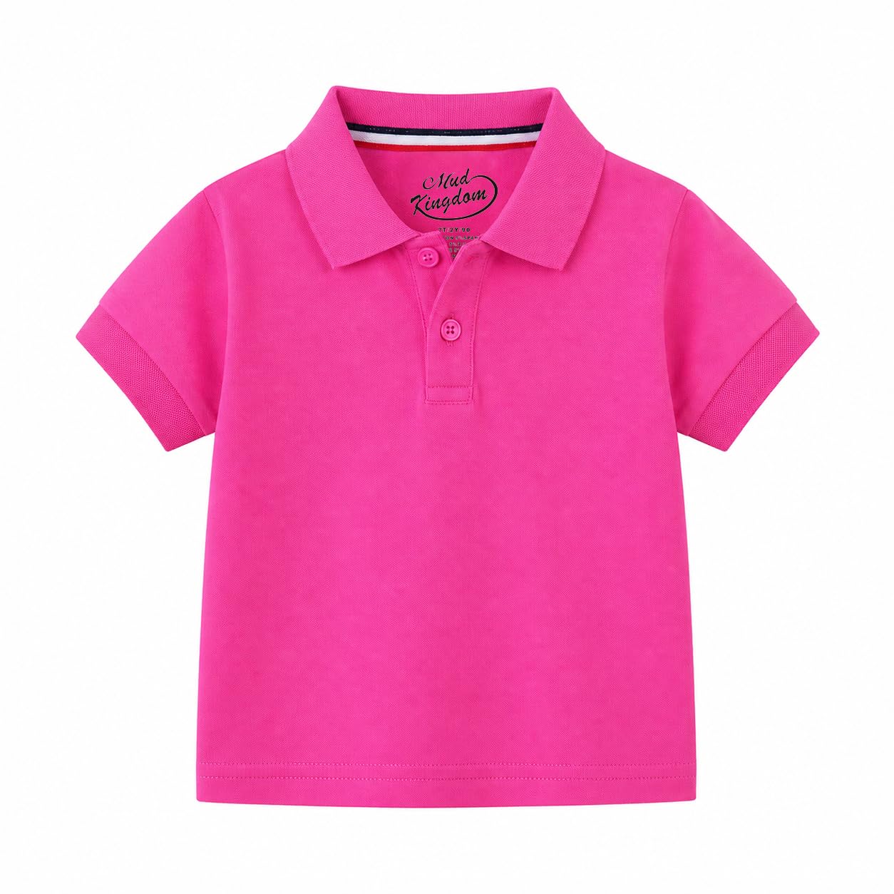 Mud Kingdom Boys Polo Shirt Short Sleeve School Uniform Pique Polo Summer