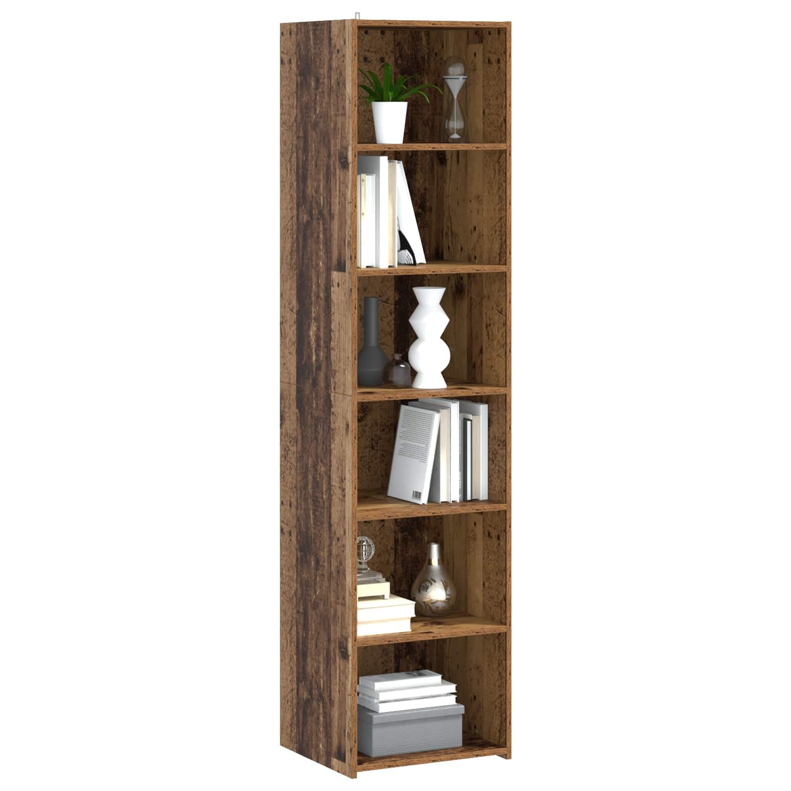 Credenza effetto rovere, 45 x 41 x 185 cm