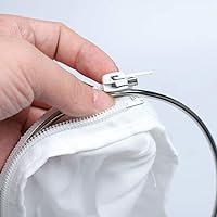 Vista 3 de uxcell Filtro de filtro de té de café con mango de acero inoxidable de 5 pulgadas