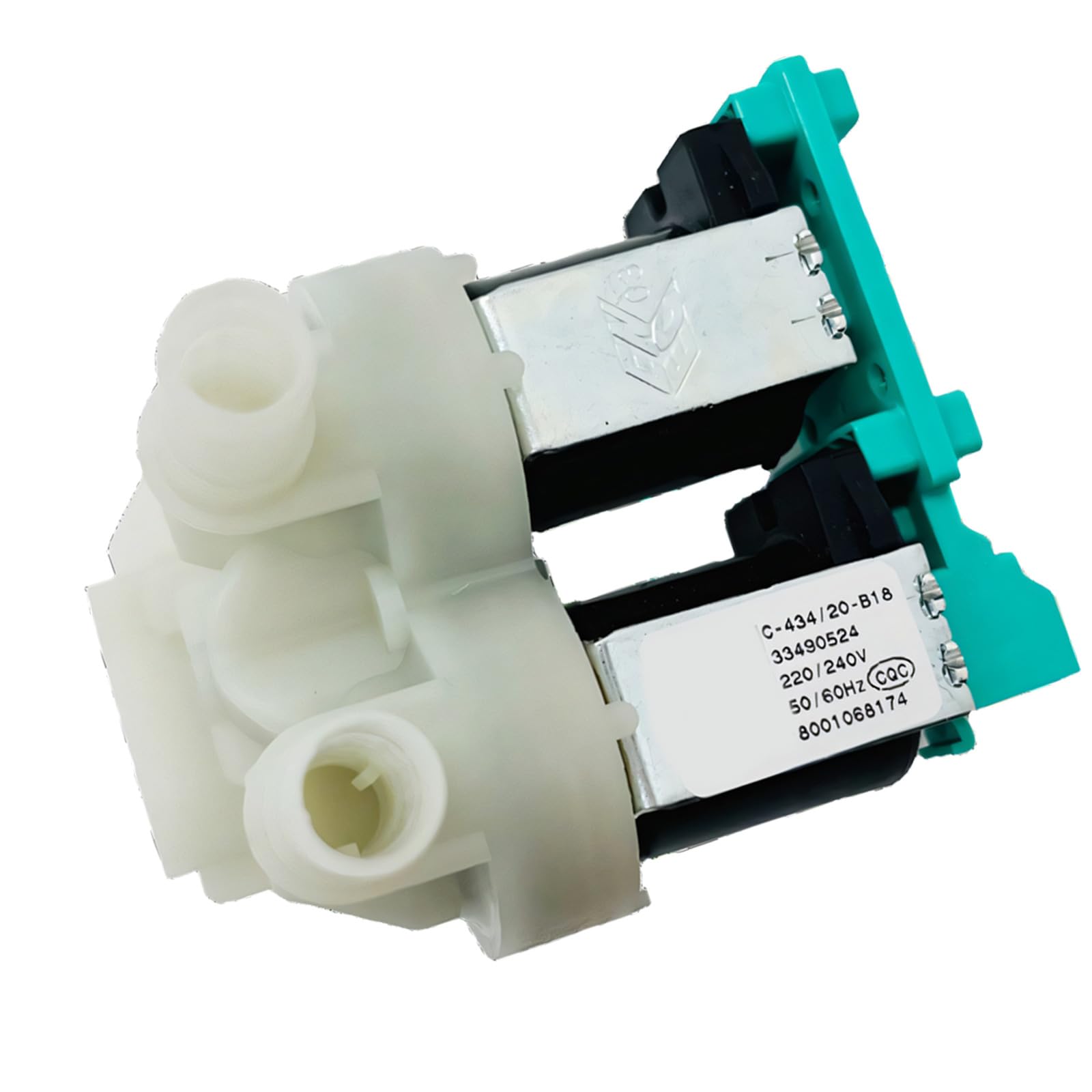 Uqezagpa Multicolor Laundry Appliance Water Fill Assembly Replacement Part, 8001068174, Washer Inlet Component With 220-240V 50 / 60Hz Rating For Repair Use Washer Inlet Assembly Replacement Fill Control Part Laundry