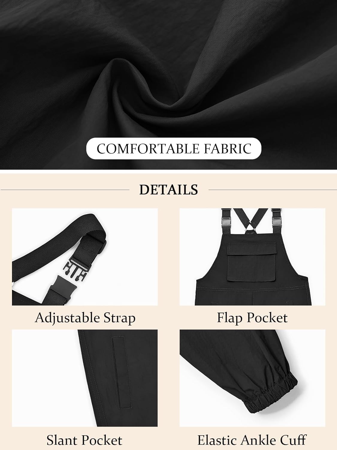 Haloumoning Girls Bib Overalls Summer Outfits Adjustable Strap Long Pants Casual Rompers Jumpsuits with Pockets 5-14 Years - Image 5