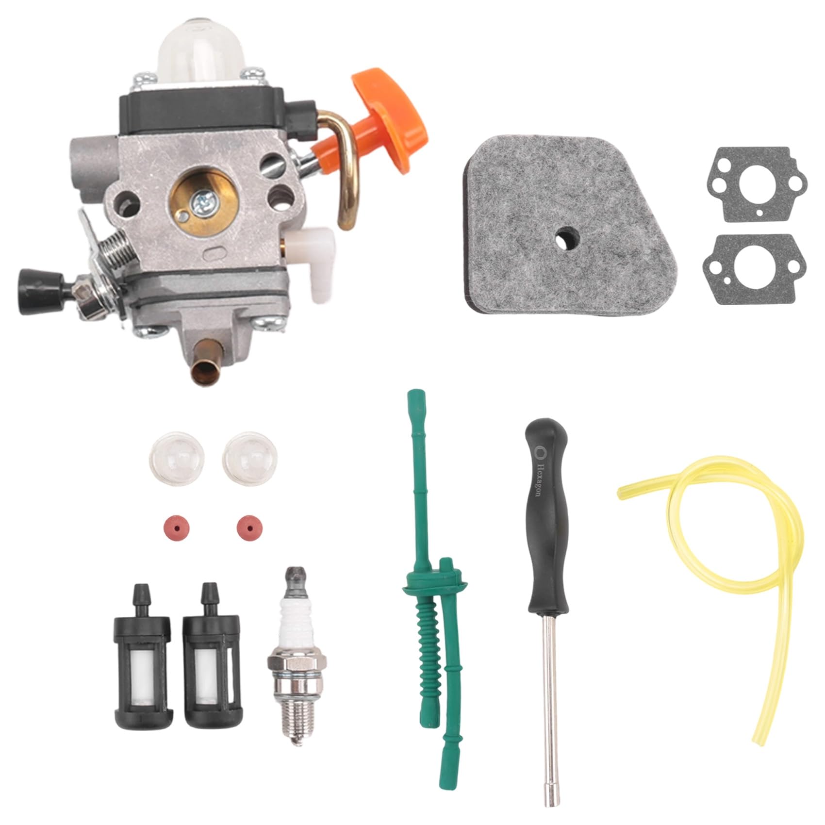 ximie Carburetor Kit for FS90 FS110 HT101 FS130 FS100 = KM110R KM130 HL100 HT100 FS130R FS87 FS100R HL90 Trimmer
