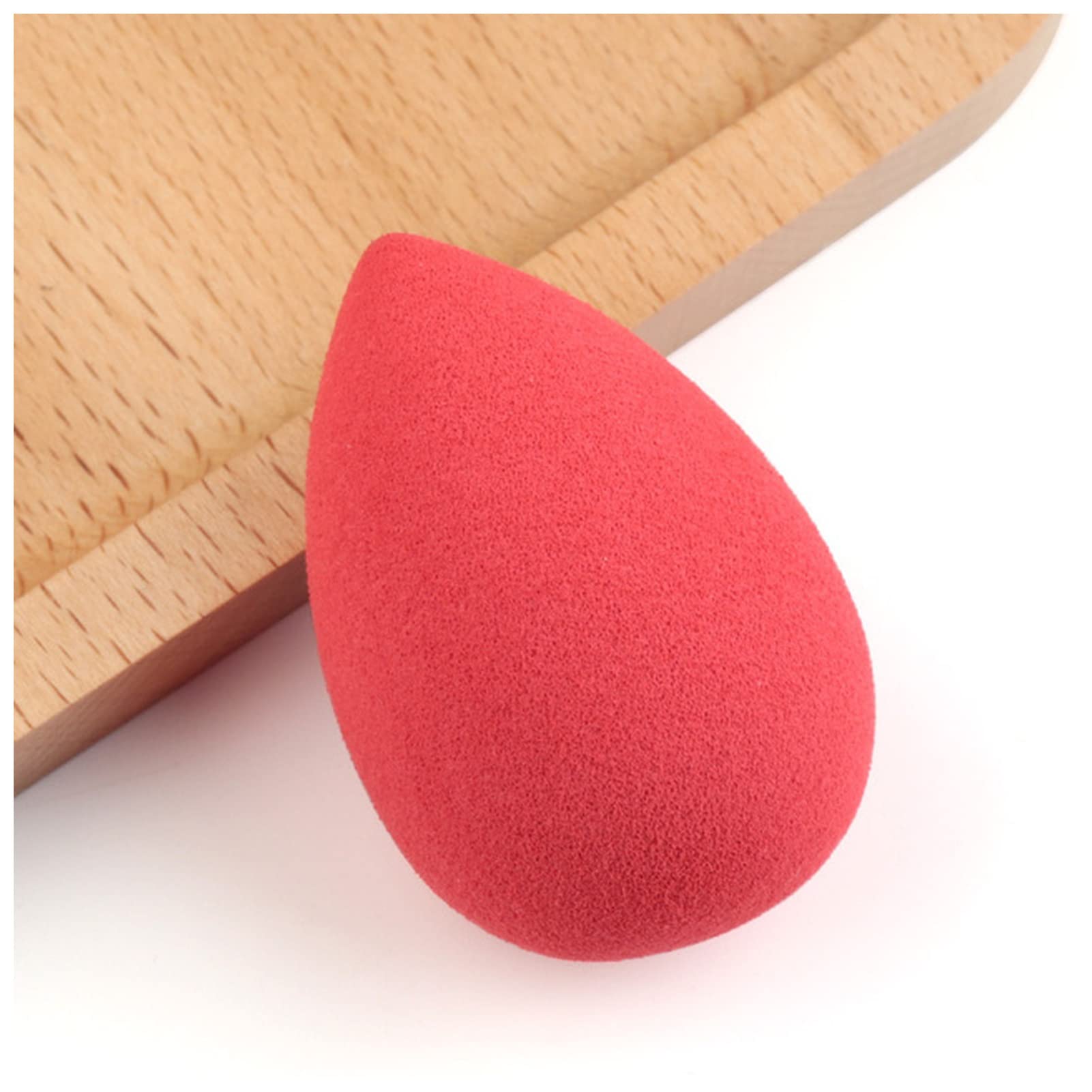 Esponjas De Maquillaje Maquillaje Esponja Forma de Gota de Agua Maquillaje Fundación Puff Corrector Polvo Liso Belleza Cosmética Maquillaje Esponja Herramienta Esponja De Maquillaje(F 20pcs)