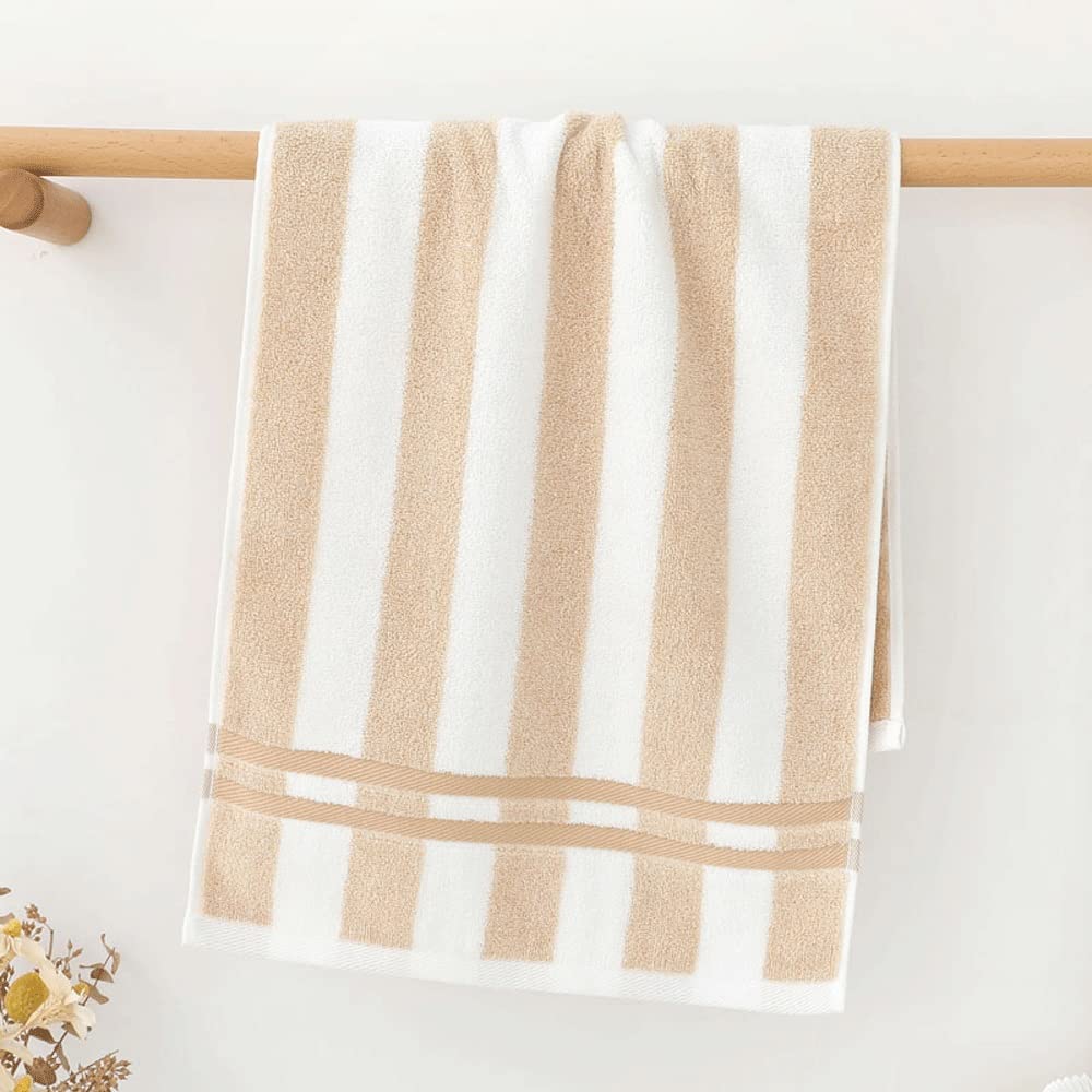Essuie-tout en coton rayé : l'accessoire idéal pour rester frais au sport