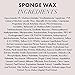 Hanz de Fuko Sponge-Wax – Premium Men’s Hair Styling Wax with Medium Hold & Semi-Matte Finish – 2oz