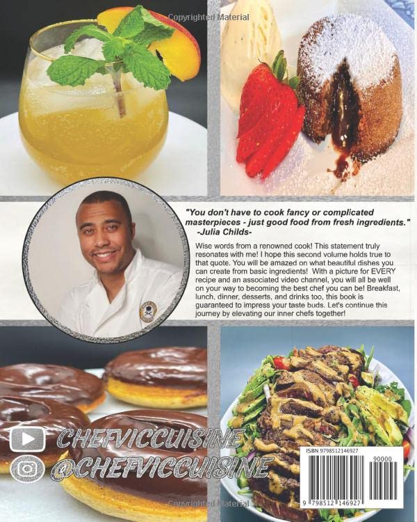 Chef Vic Cuisine Volume Two (Black & White Edition): Elevating Your Inner Chef - Image 2