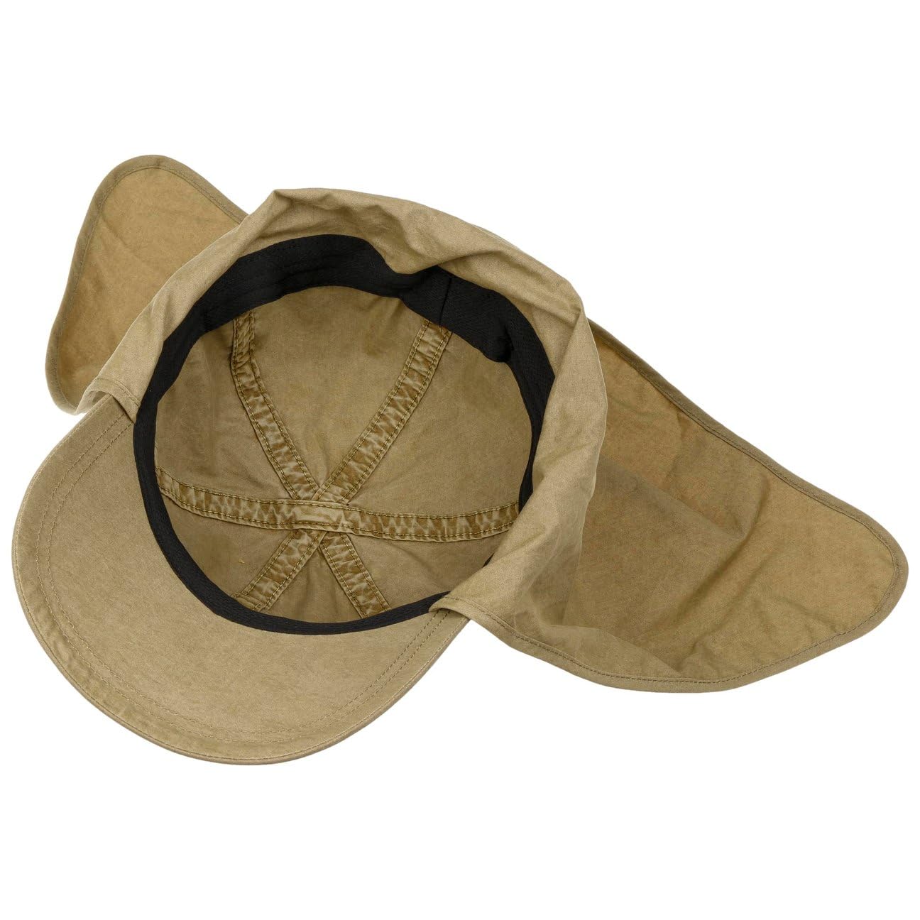 Stetson Czapka z Ochroną Szyi Clifty OutdoorKobiety/Mężczyźni - outdoor cap baseball daszkiem przeciwsloneczna daszkiem, podszewką, Zamknięte