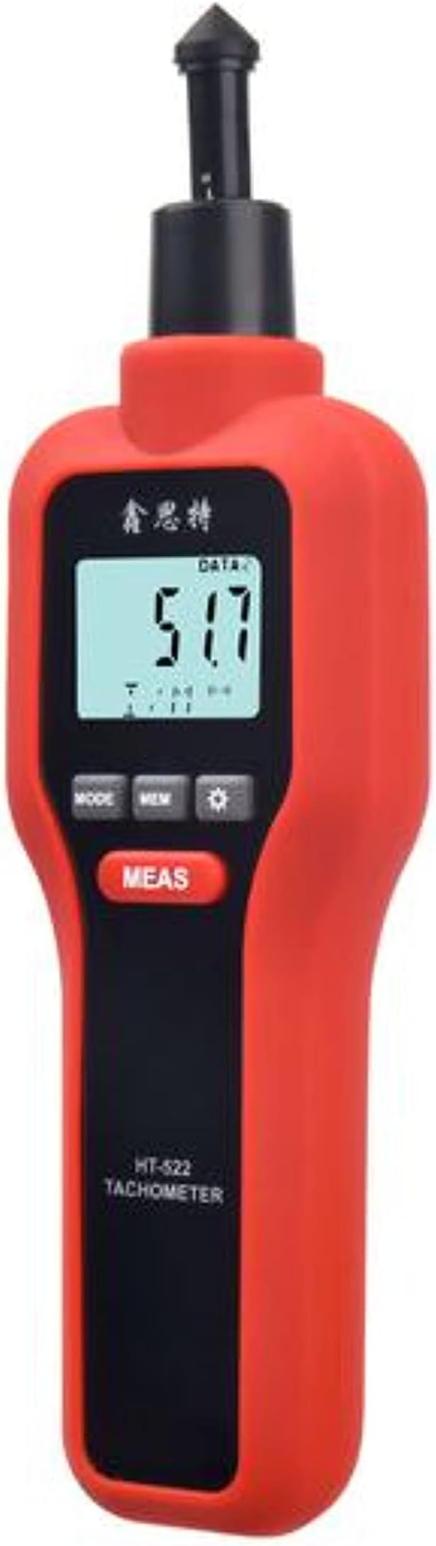 inerTia Digital LCD Tachometer Professional Handheld Contact/Non-Contact Tachometer Tack Rotate Speed Meter High Resolution for Motor Electrical Fan etc.
