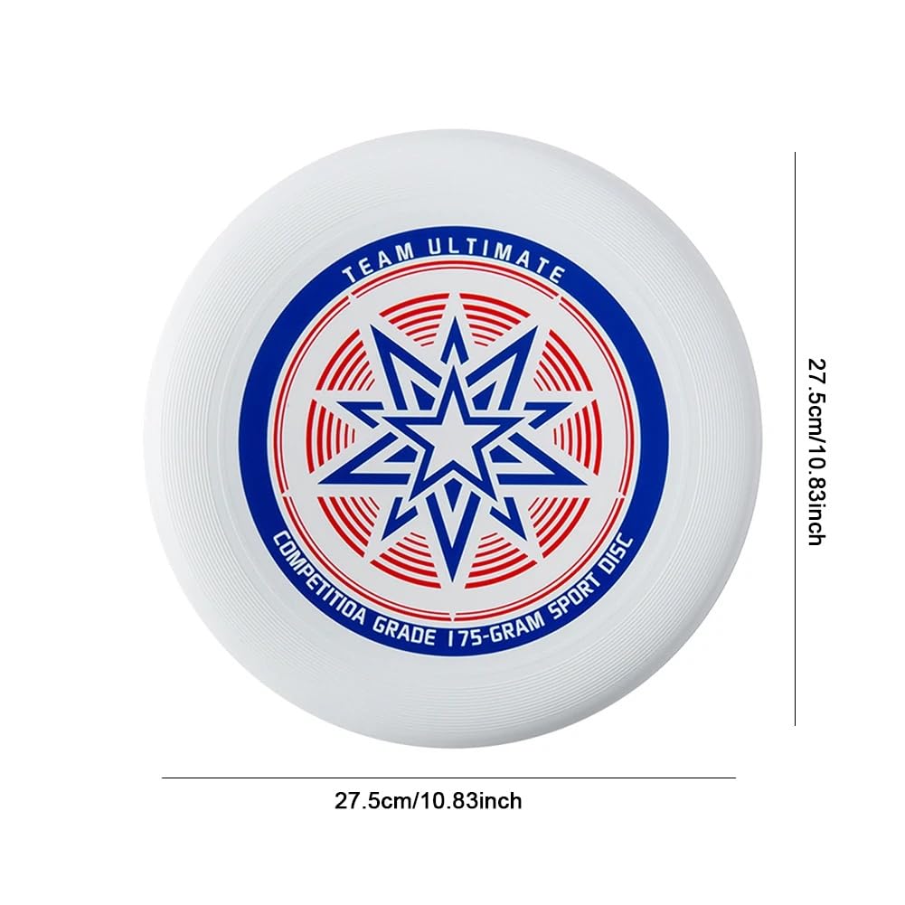Frisbee de compétition en plein air, Ultimate Frisbee, Disque de lancer professionnel, Frisbee professionnel rotatif, Convient aux joueurs occasionnels et professionnels