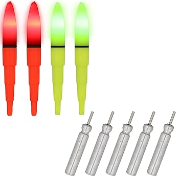 電気ウキ ハピソン 赤発光 ラバートップミニウキ YF-064DL 適合オモリ特大