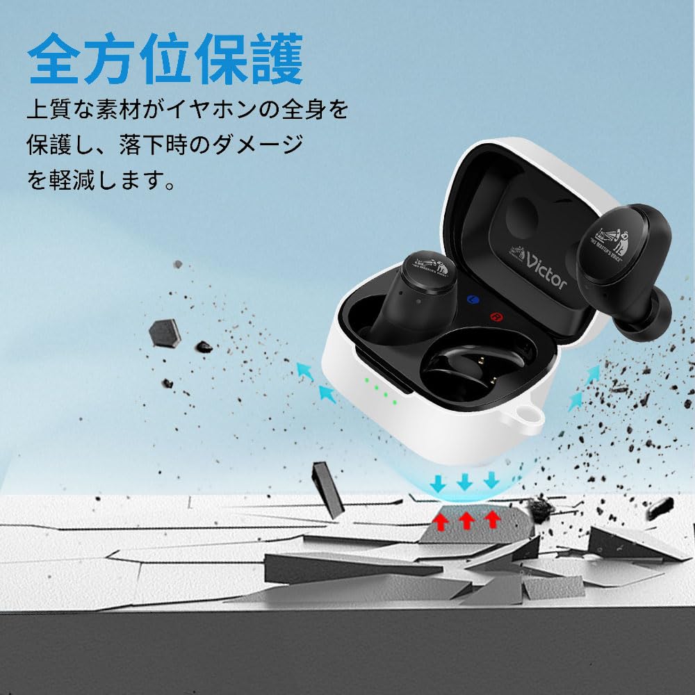 Victor HA-FX550T(L・ほぼ未使用・シリコンケース付) HA-FX550T | ヘッドホン・イヤホン | Victor
