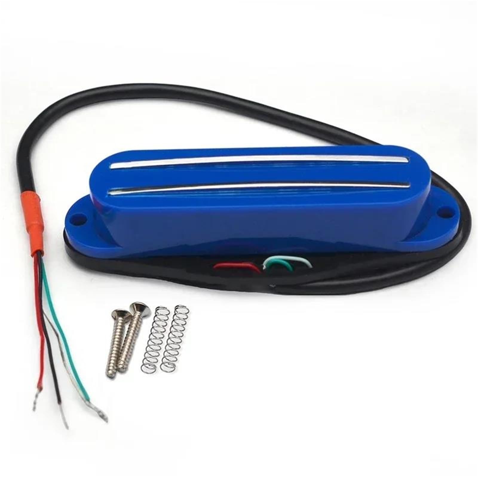 Ricambi Per Pickup Di Chitarra Elettrica Mini Humbucker Alnico V Per Chitarra Elettrica | Pickup a doppia guida a doppia lama 9K disponibile in più colori(Dark Blue)