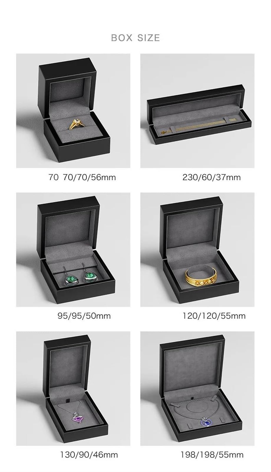 Organizador de Collares, Caja para Joyas, Colgantes, Collares, brazaletes, Pulseras, Joyas, exhibición, Almacenamiento, Embalaje, Estuche de Madera, Anillo, Pendientes