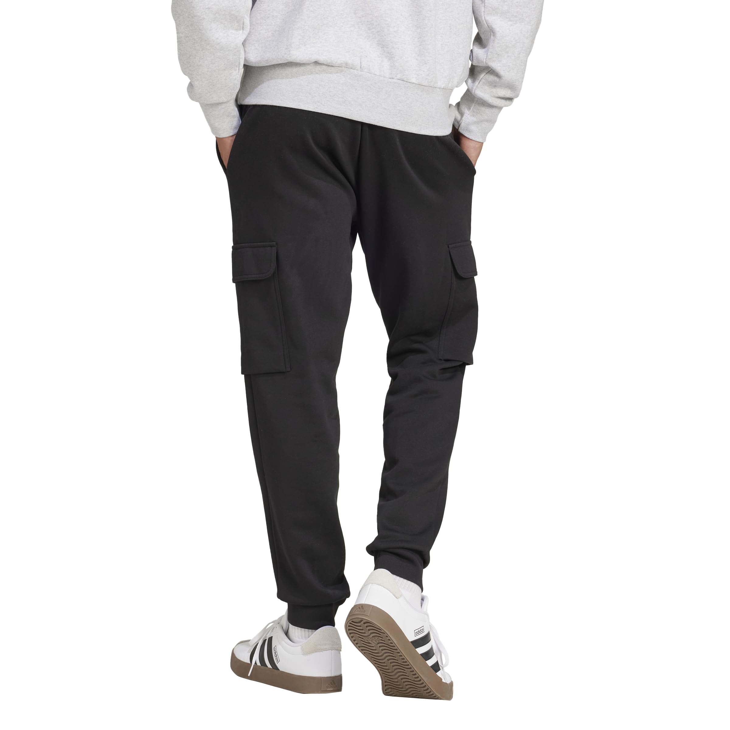 adidas Essentials Feel Cozy Fleece Cargo Pants - Spodnie lekkoatletyczne Mężczyźni