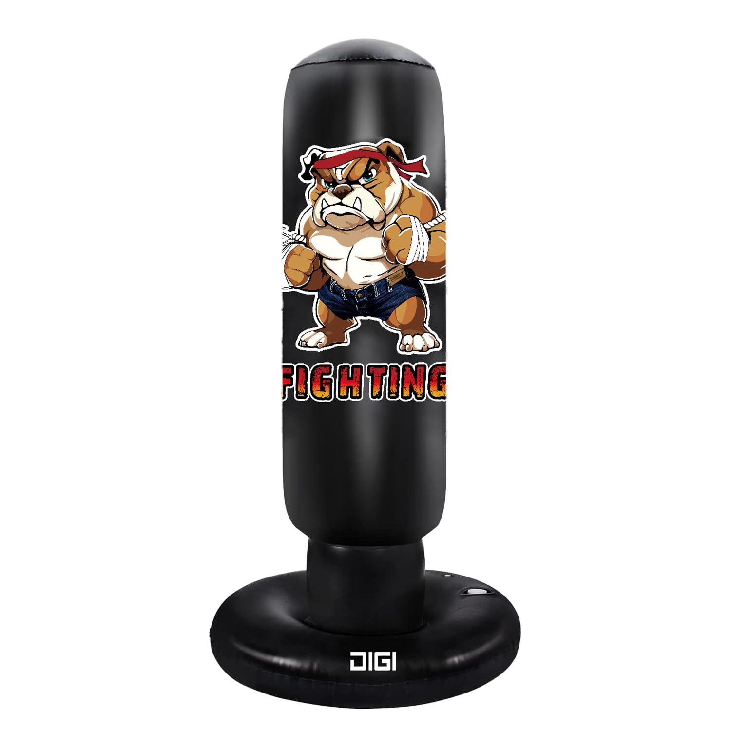 Punching Bag for Kids Teen and Adult - 61" Extra Large Inflatable Boxing Bag with Stand - Karate Toys Gifts for Birthday Christmas Stocking Stuffers for Boys Aged 4 5 6 7 8 9 10 12+