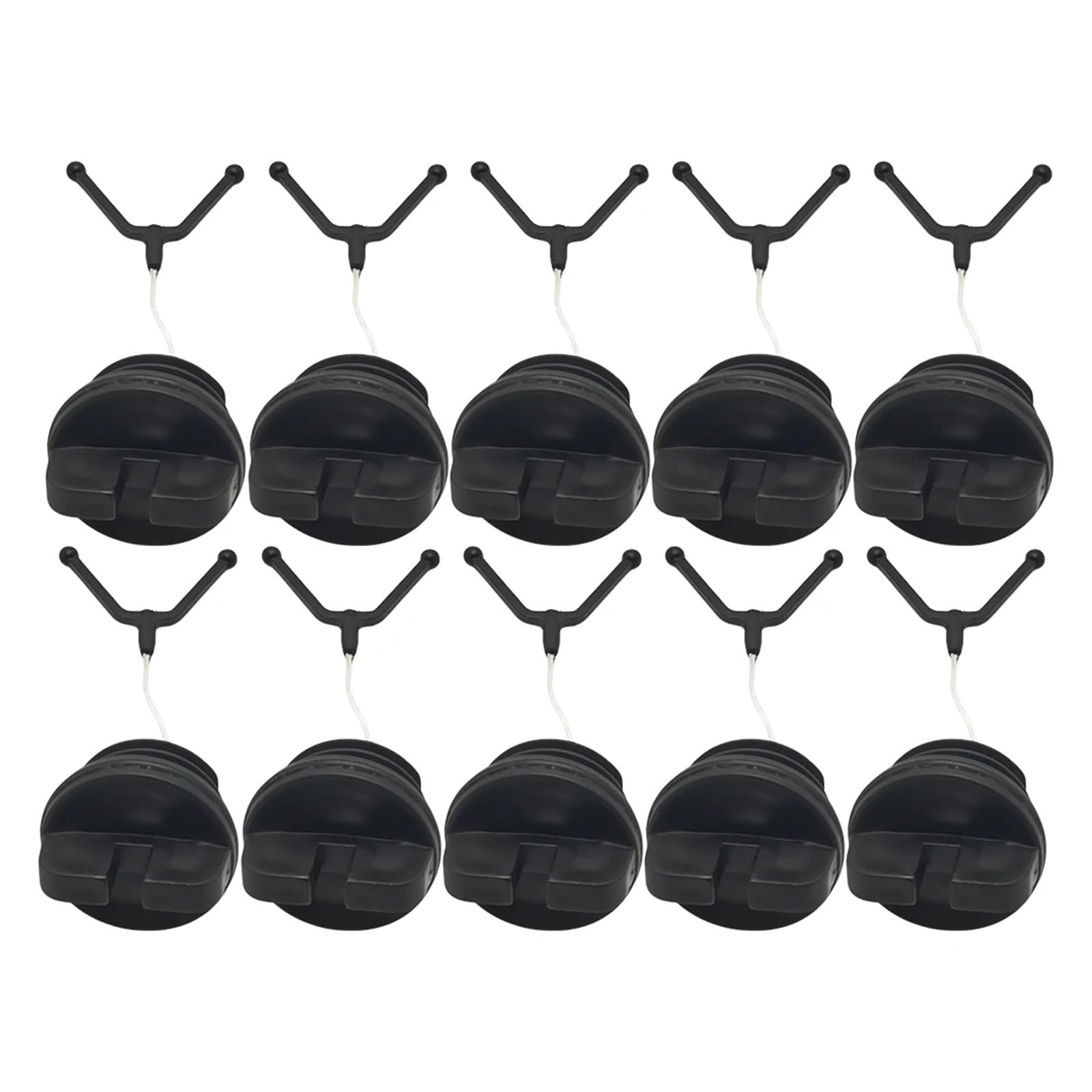 Tapa de combustible para cortadora de césped 36 41 50 51 55, pack de 10 unidades