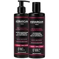 KERARGAN - Duo alla Cheratina: Shampoo e Balsamo Ristrutturante