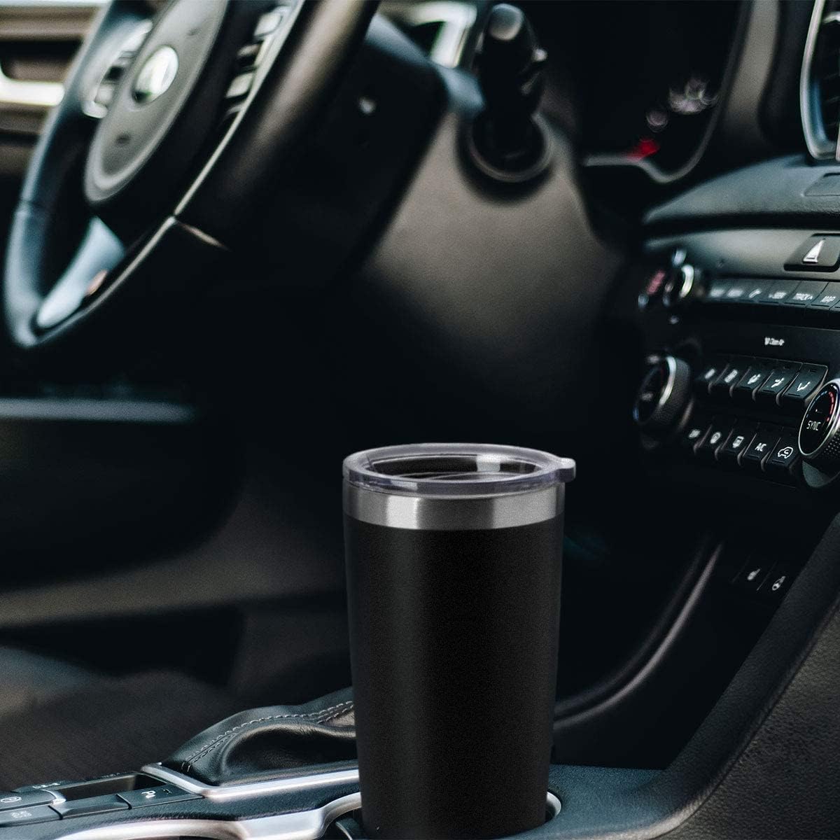 HASLE OUTFITTERS 20oz Tumblers Stainless Steel Mugs with Lid Double Wall Vacuum Insulated Coffee Cups for Cold & Hot Drinks (20oz-Mix, 12 Pack) - Image 5