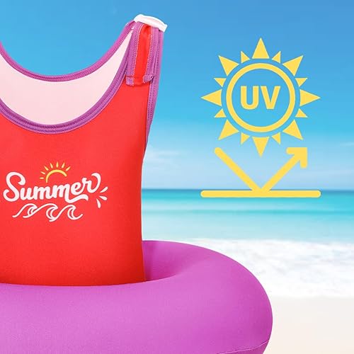 Miniatura 4 de HeySplash Toddler Swim Vest for Age 3-6, Swim Trainer Vests with Adjustable Strap for Boys Girls 29-55lbs, Children Swimsuit, Floating Tube for