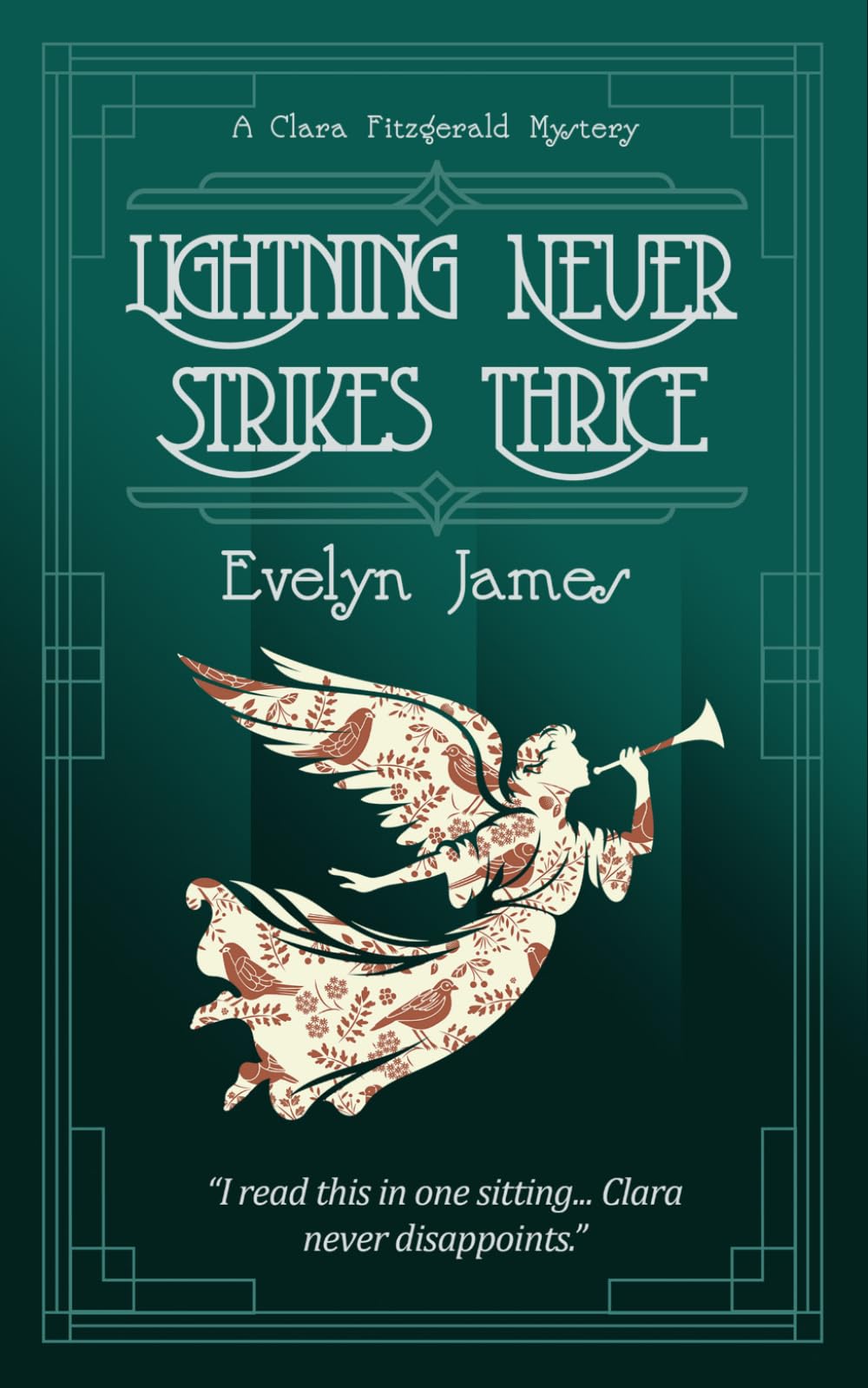 Lightning Never Strikes Thrice: A cosy 1920s murder mystery (The Clara Fitzgerald Mysteries)