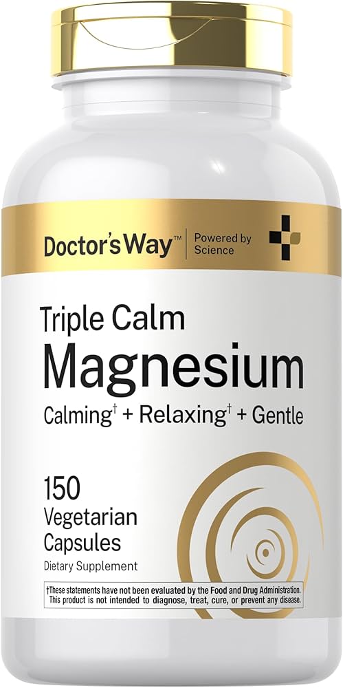 Amazon.com: Doctor's Way Triple Magnesium Complex | 150 Capsules Amazon.com: Doctor's Way Triple Magnesium Complex | 150 Capsules