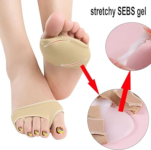 Miniatura 6 de Almohadillas para el antepié, Negro -