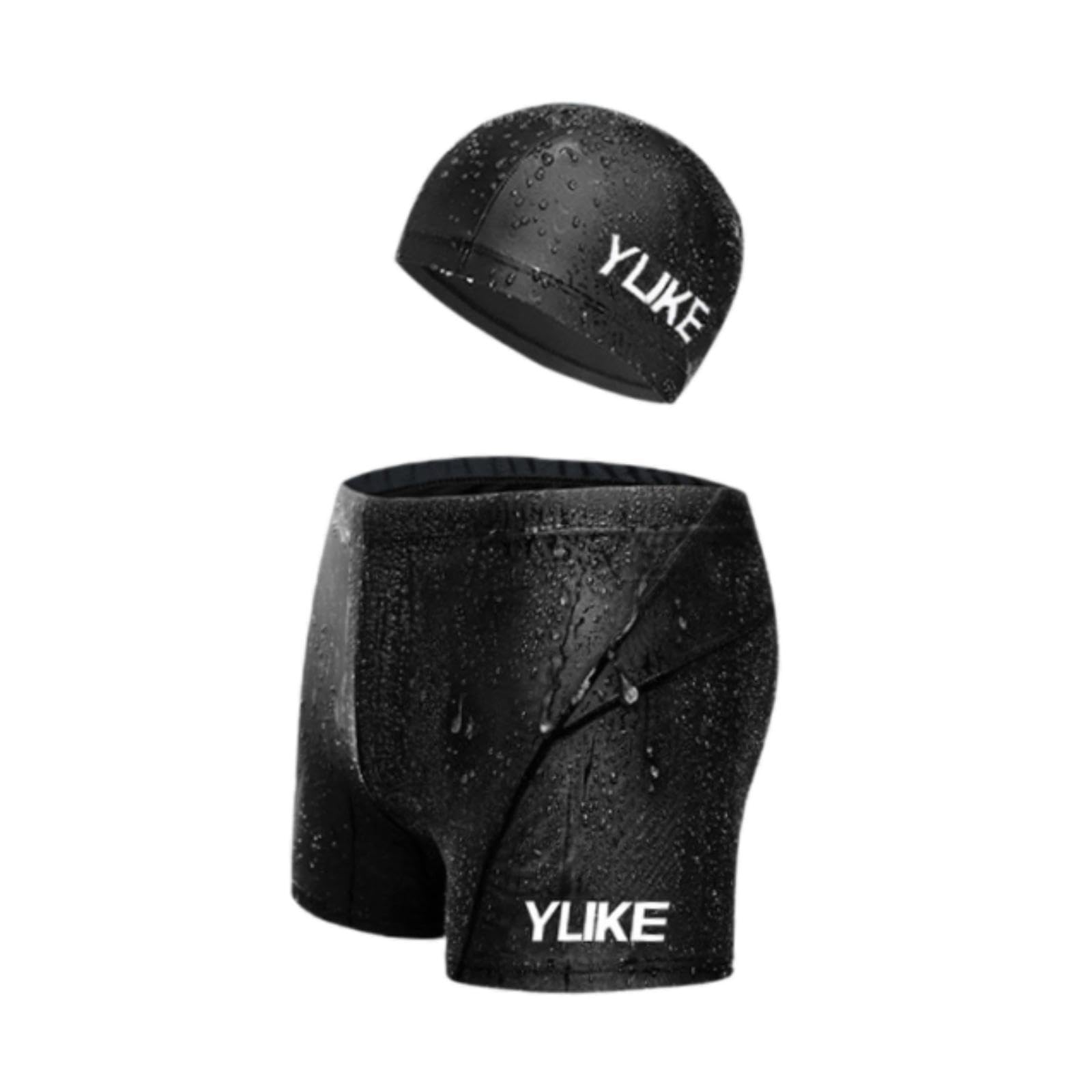 Mens Swim Trunk Bathing Suit Swimming Swimsuit with Swimming Cap Swim Shorts 2XL-Clothing Shoes & Accessories - Mens Clothing - Swimwear-image-37