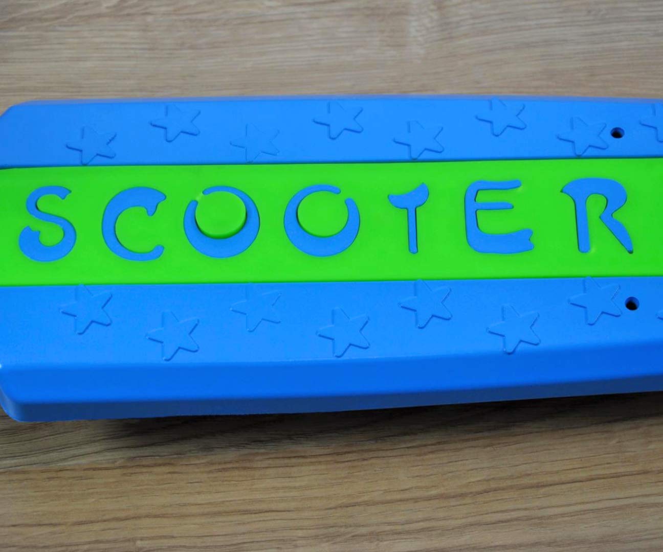 Hulajnoga trójkołowa balansowa składana koło LED Scooter Magic Blue-Green Milly Mally