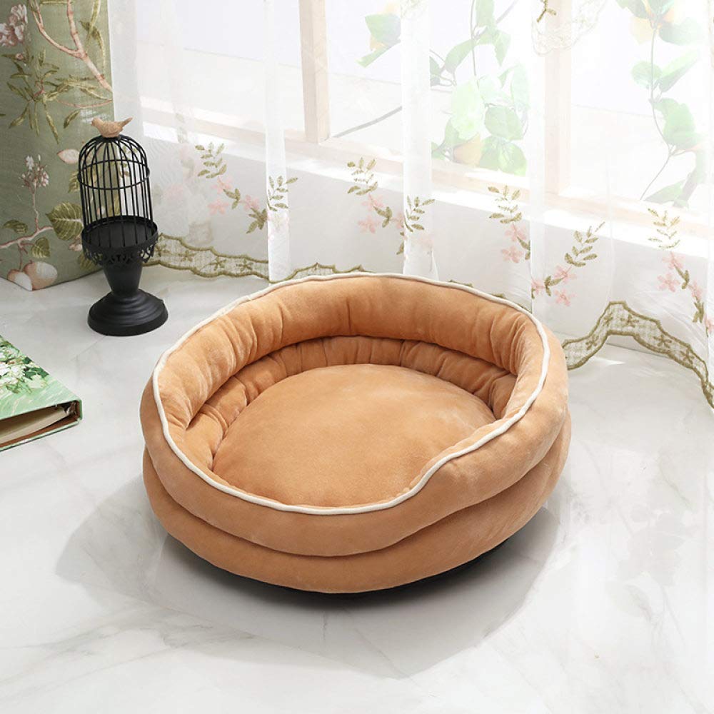 Lit pour chat créatif marron : créez un coin sieste dans votre salon