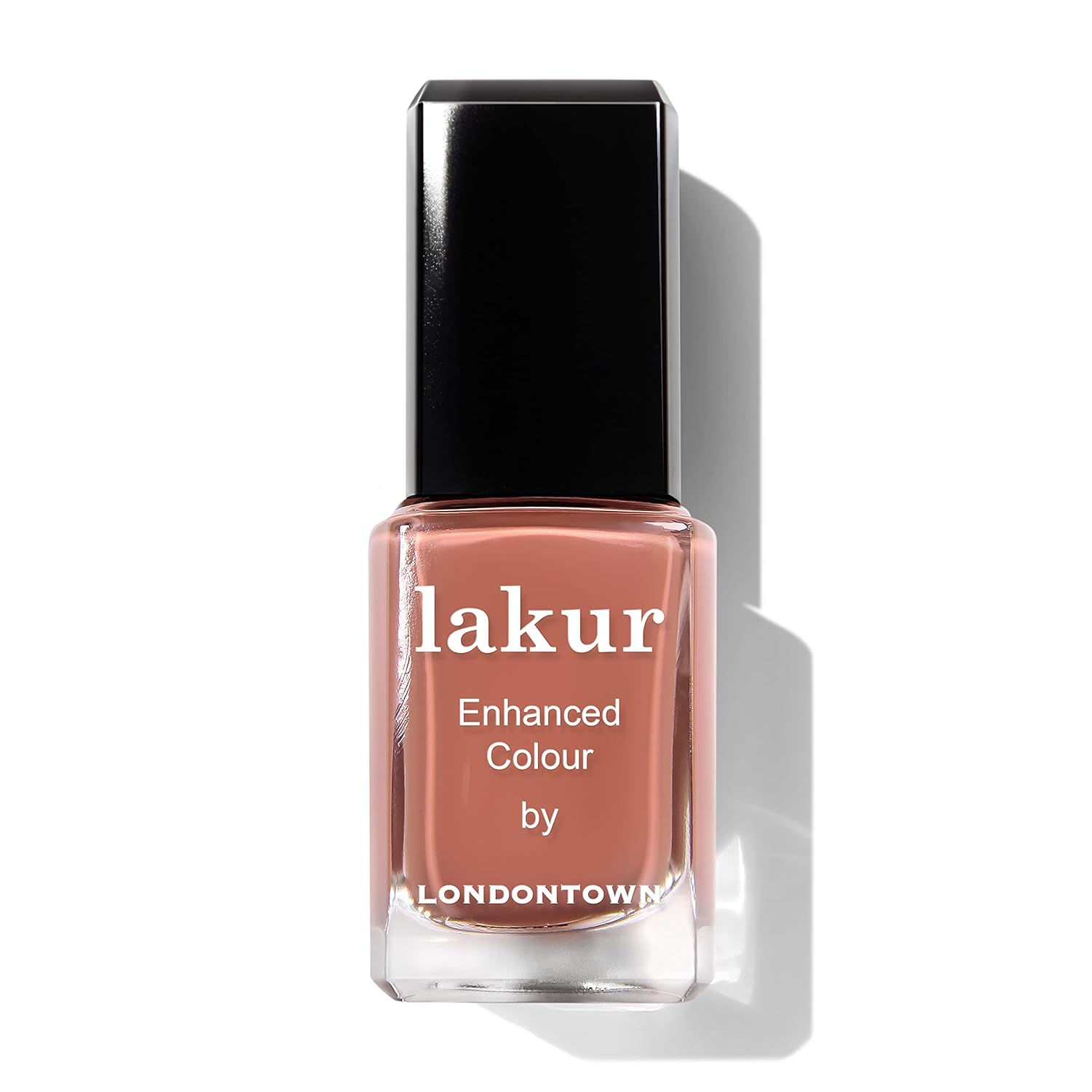 LONDONTOWN lakur Nail Polish - Chip-Resistant, Non-Toxic, Conditions & Hydrates Nails | Glossy Tawny Brown, Pecan Pie, .40 fl oz - Image 7