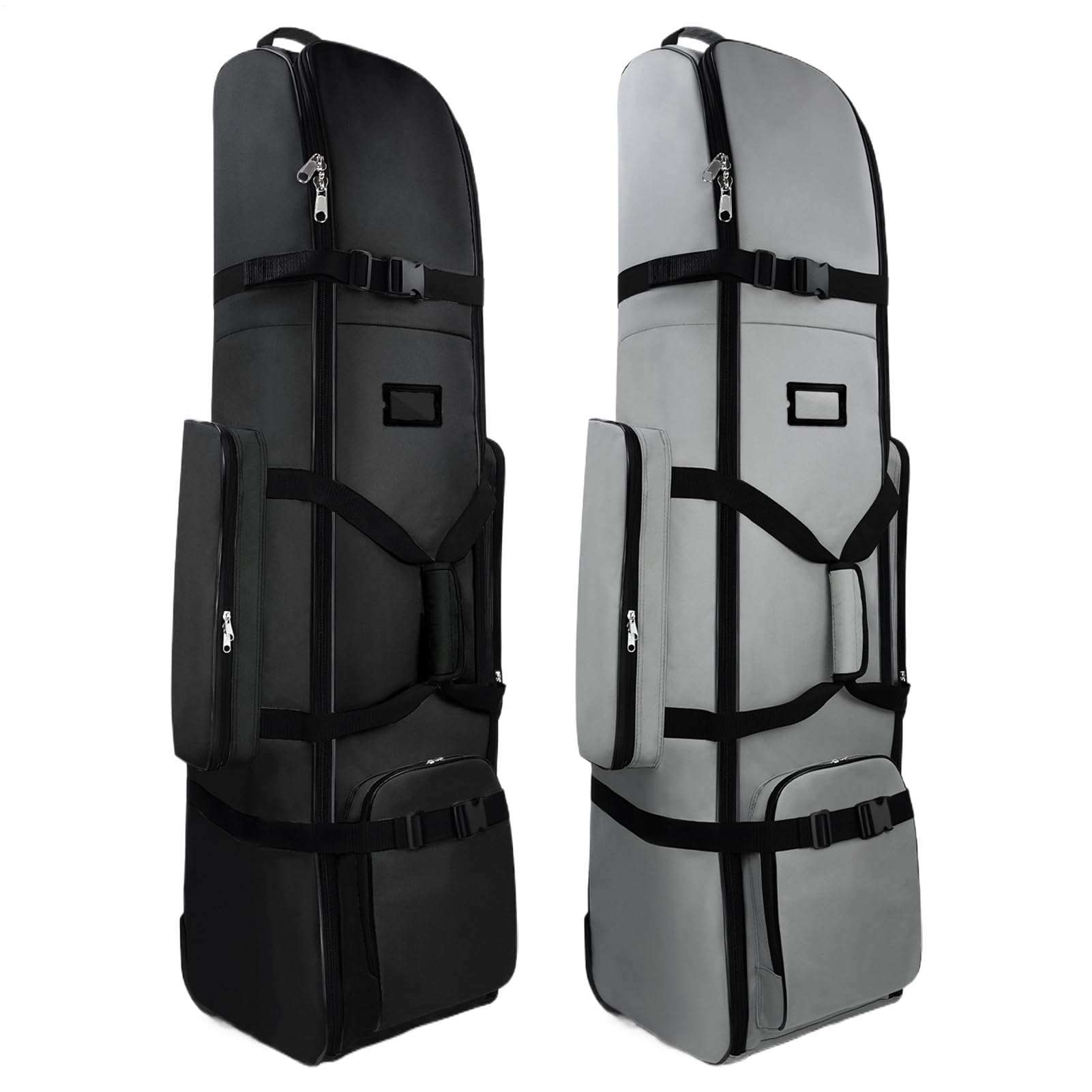 Reise-Golftaschen – Golf-Luftfahrt-Tasche, faltbares Outdoor-Gepäck, strapazierfähig, optimiertes Tragbarkeitsdesign mit Rädern, Rädern für Fluggesellschaften, wasserdichte Aufbewahrung, Zubehör für