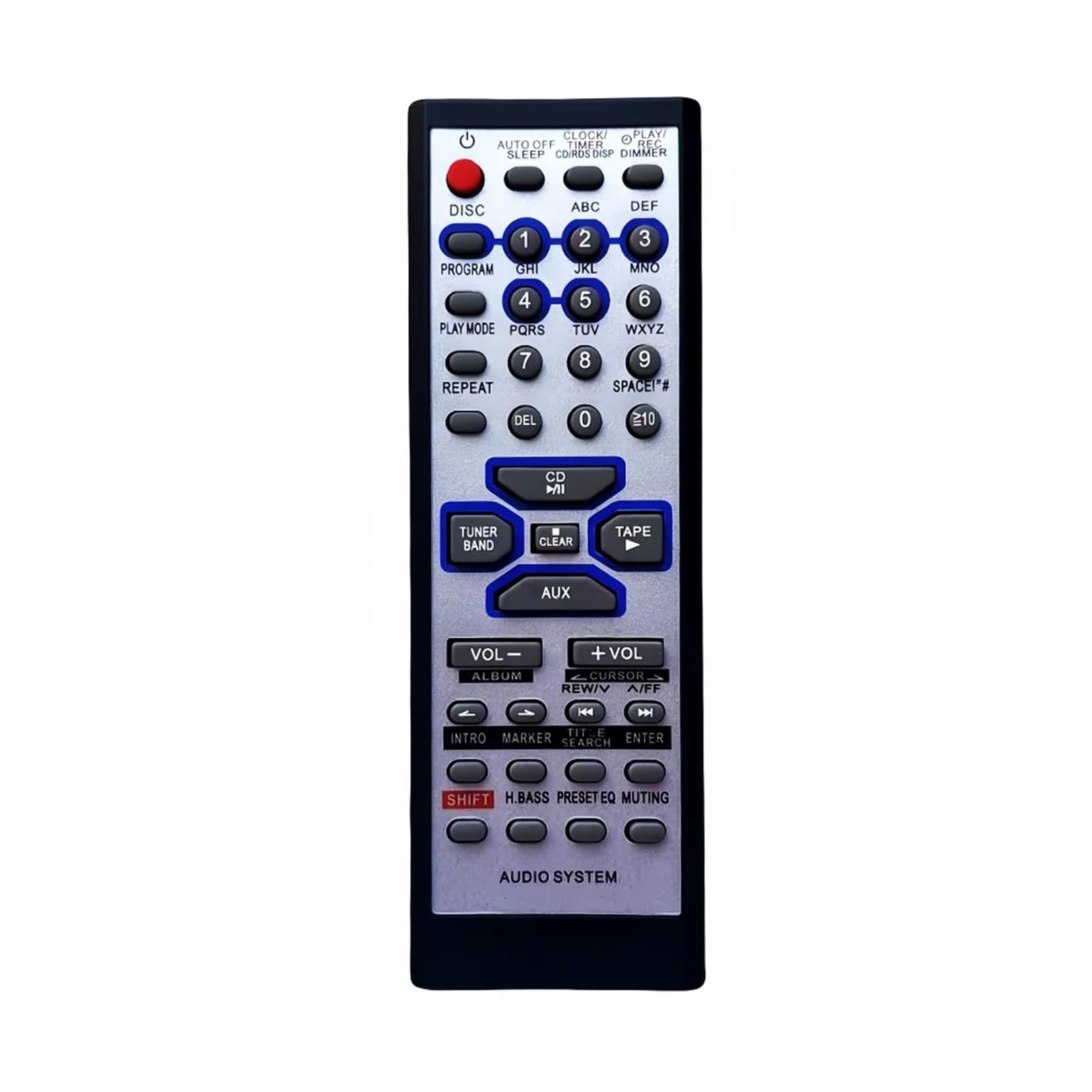Control remoto compatible con equipo de sonido SA-AK630 para sustitución 4