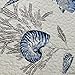 Brandream Queen Size Blue Ocean Quilted Comforter Set Nautical Bedding Set 100% Cotton Bedspread Coverlet Set 3-Piece